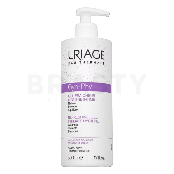 Uriage Gyn-Phy emulze pro intimní hygienu Intimate Hygiene Refreshing Gel 500 ml