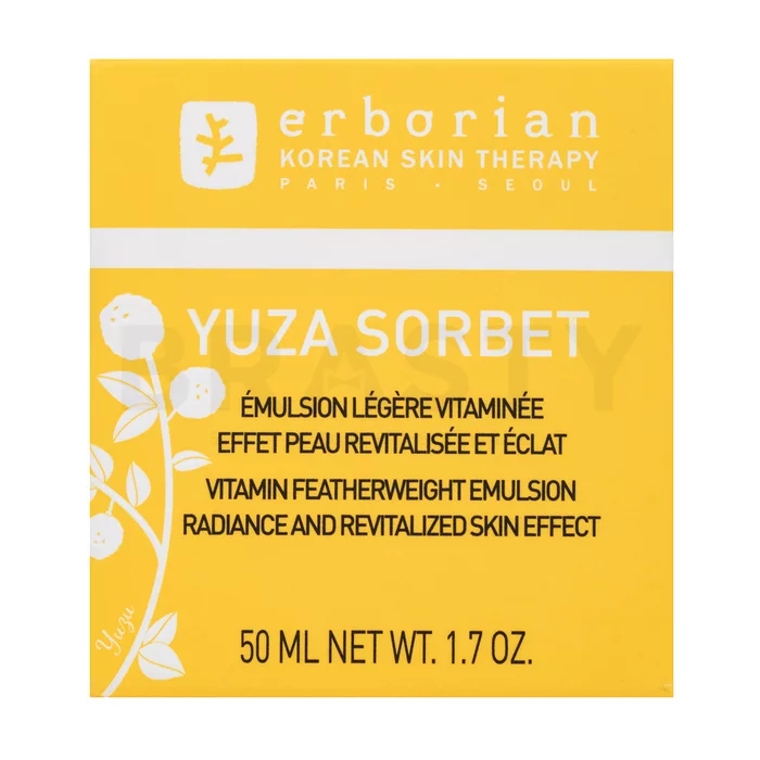 Erborian Yuza Sorbet Vitamin Featherweight Emulsion crema facial antienvejecimiento de la piel 50 ml