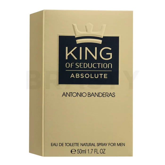 Antonio Banderas King Of Seduction Absolute Eau de Toilette for men 50 ml
