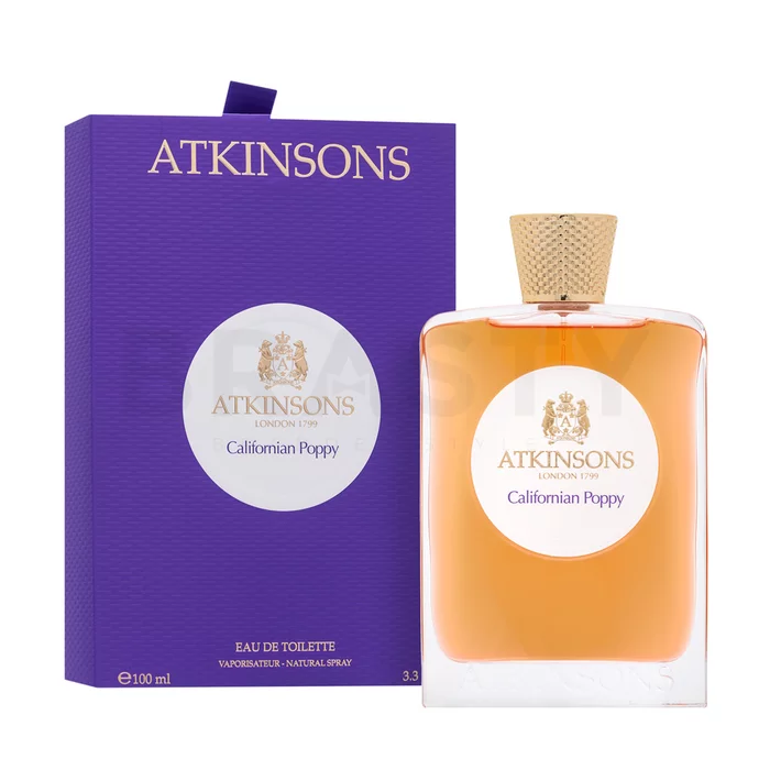 Atkinsons California Poppy Eau de Toilette for women 100 ml