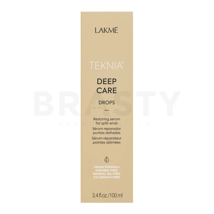 Lakmé Teknia Deep Care Drops bezoplachová péče pro velmi poškozené vlasy 100 ml