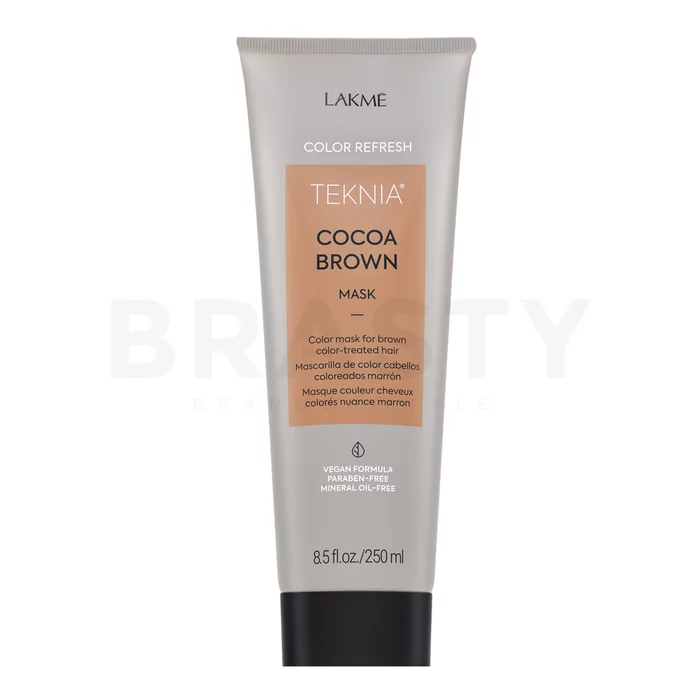 Lakmé Teknia Color Refresh Cocoa Brown Mask vyživující maska s barevnými pigmenty pro hnědé vlasy 250 ml