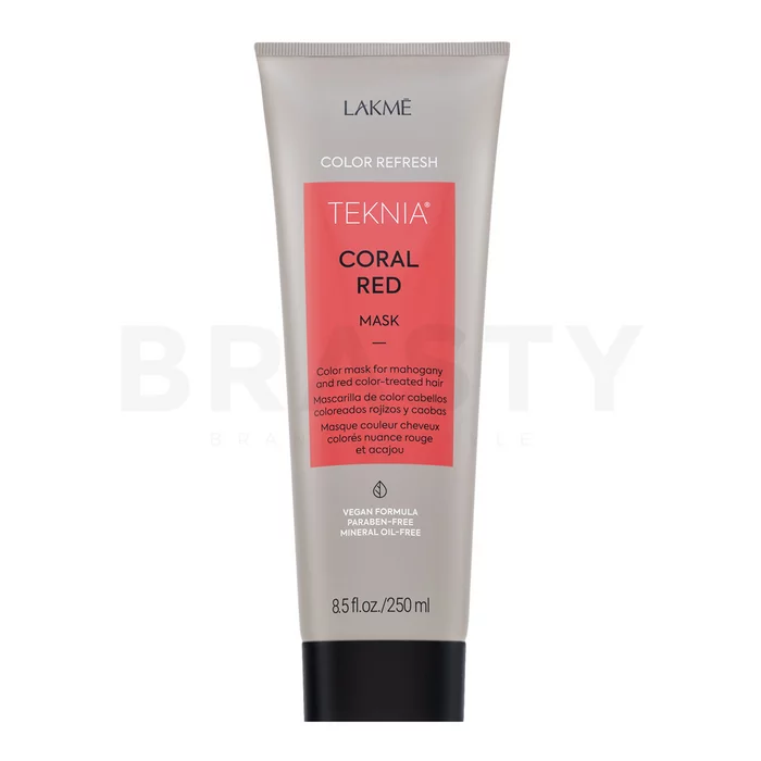 Lakmé Teknia Color Refresh Coral Red Mask vyživující maska s barevnými pigmenty pro oživení červených odstínů 250 ml