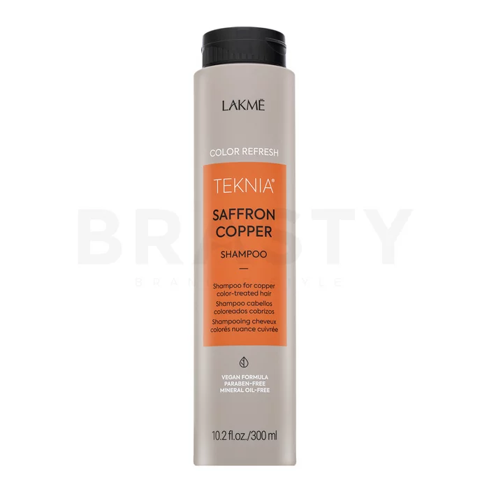Lakmé Teknia Color Refresh Saffron Copper Shampoo Szampon koloryzujący do ożywienia miedzianych odcieni 300 ml