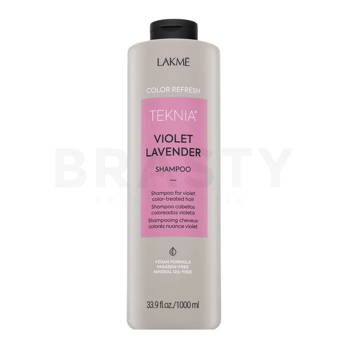 Lakmé Teknia Color Refresh Violet Lavender Shampoo farebný šampon pre vlasy s fialovými odtieňmi 1000 ml