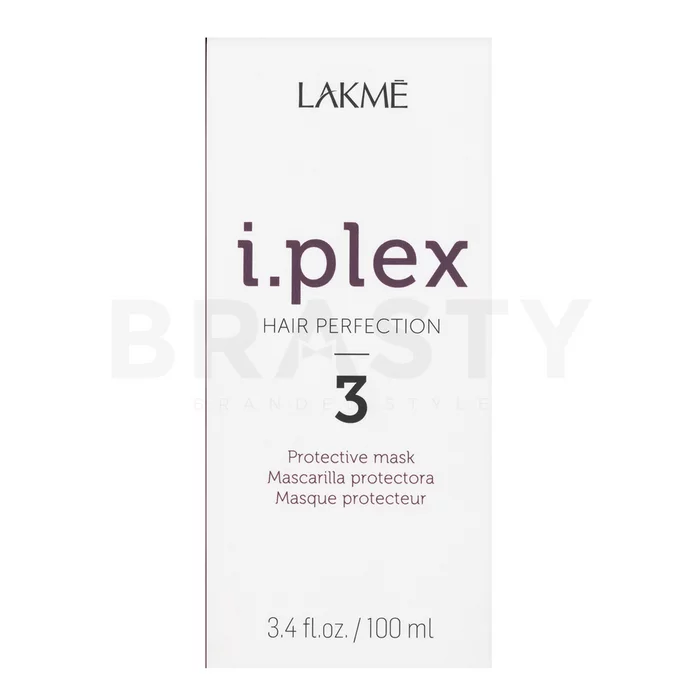 Lakmé i.plex Hair Perfection 3 Protective Mask vyživující maska pro hebkost a lesk vlasů 100 ml