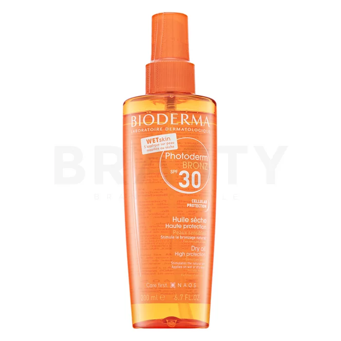 Bioderma Photoderm BRONZ SPF30 Dry Oil ulei de bronz pentru față și corp 200 ml