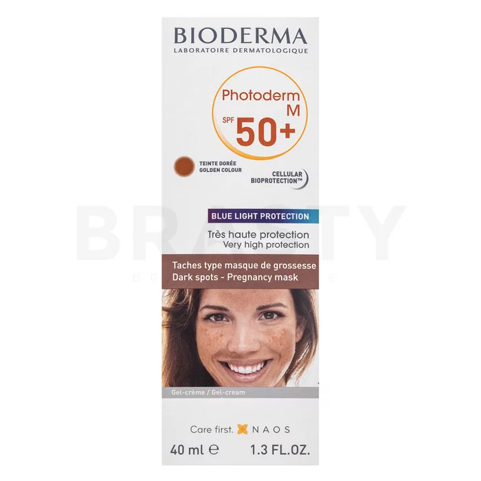 Bioderma Photoderm M Clarifying Unifying Cream-Gel mléko na opalování pro citlivou pleť 40 ml