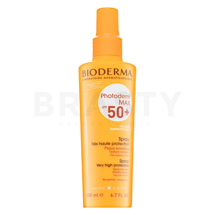 Bioderma Photoderm MAX SPF 50+ mléko na opalování ve spreji pro citlivou pleť 200 ml