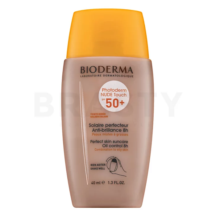 Bioderma Photoderm Nude Touch Perfect Skin SPF 50+ Golden Colour Bräunungsmilch für normale/gemischte Haut 40 ml