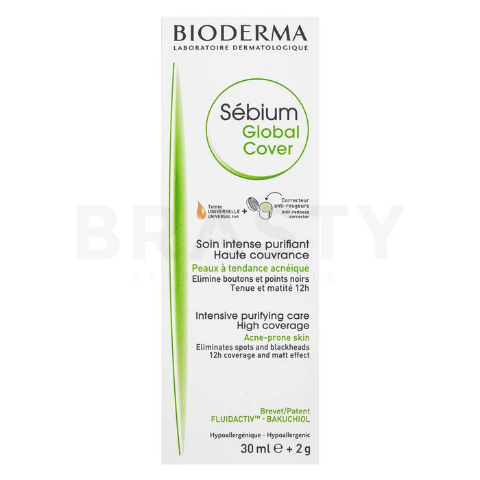 Bioderma Sébium tónující a hydratační emulze Global Cover 30 ml