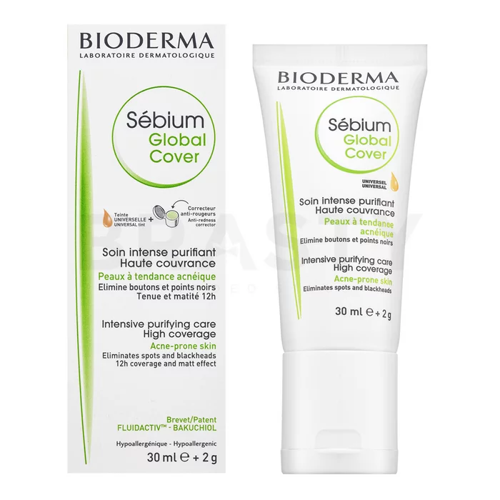 Bioderma Sébium tónující a hydratační emulze Global Cover 30 ml