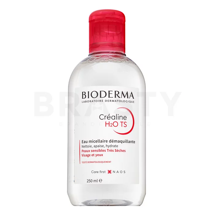 Bioderma Créaline TS H2O Solution Micellaire Cleanser mizellares Abschminkwasser für empfindliche Haut 250 ml