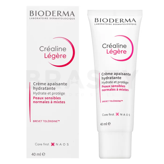 Bioderma Créaline Crème Apaisante Légère ochranný krém s hydratačním účinkem 40 ml