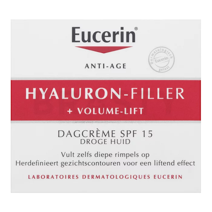 Eucerin Hyaluron-Filler + Volume Lift Day Care SPF15 Dry Skin liftingový zpevňující krém pro suchou pleť 50 ml