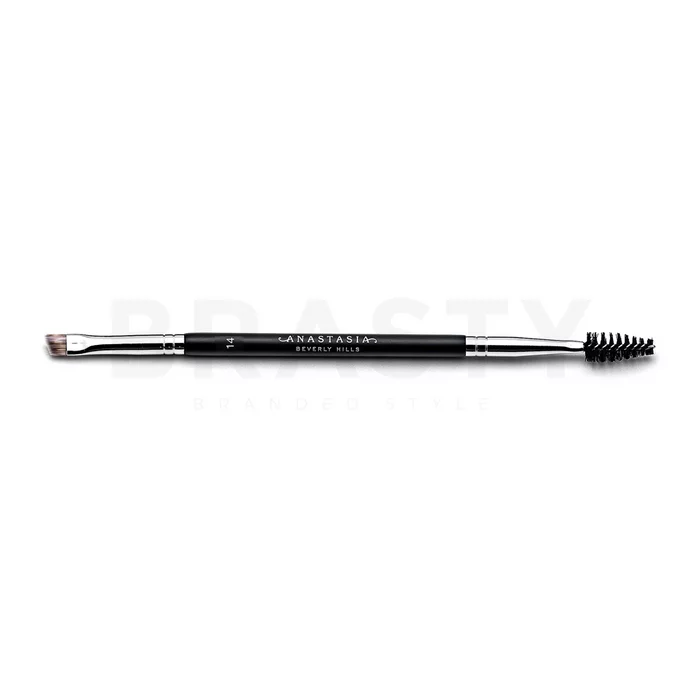 Anastasia Beverly Hills Dual Ended Firm Detail Brush скосена четка за вежди 14