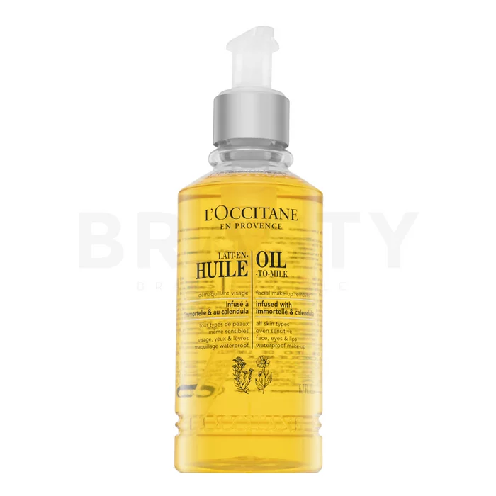 L'Occitane Oil-To-Milk Make-Up Remover čistící olej s hydratačním účinkem 200 ml