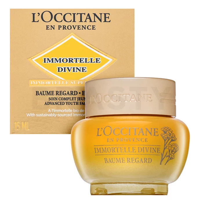 L'Occitane Immortelle Divine Eye Balm oční krém pro vyplnění hlubokých vrásek 15 ml