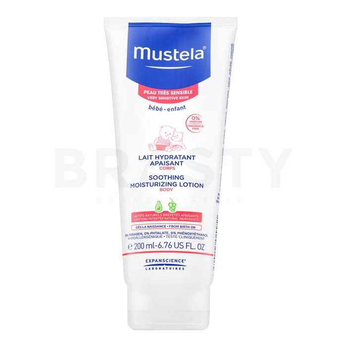 Mustela Bébé Soothing Moisturizing Lotion hydratační tělové mléko pro děti 200 ml