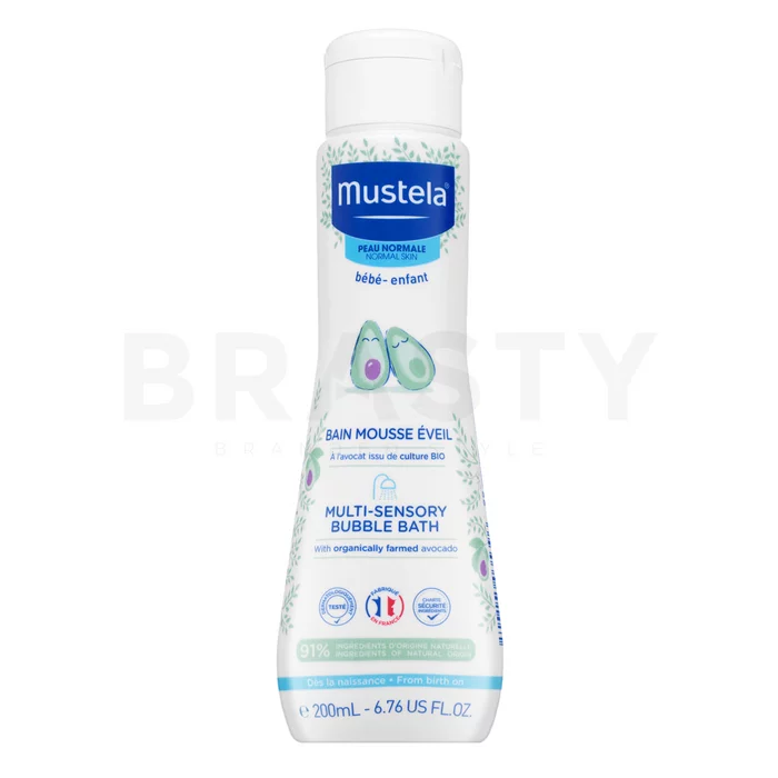 Mustela Bébé pěna do koupele Multi-Sensory Bubble Bath 200 ml