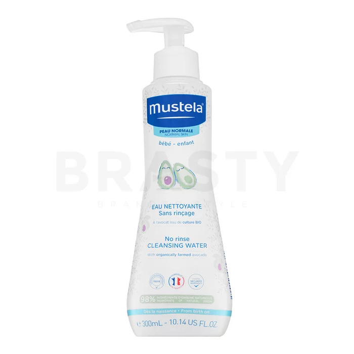Mustela Bébé čisticí voda No-Rinse Cleansing Water 300 ml