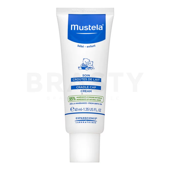 Mustela Bébé 1st Cradle Cap Cream krém na šupiny ve vlasech pro děti 40 ml