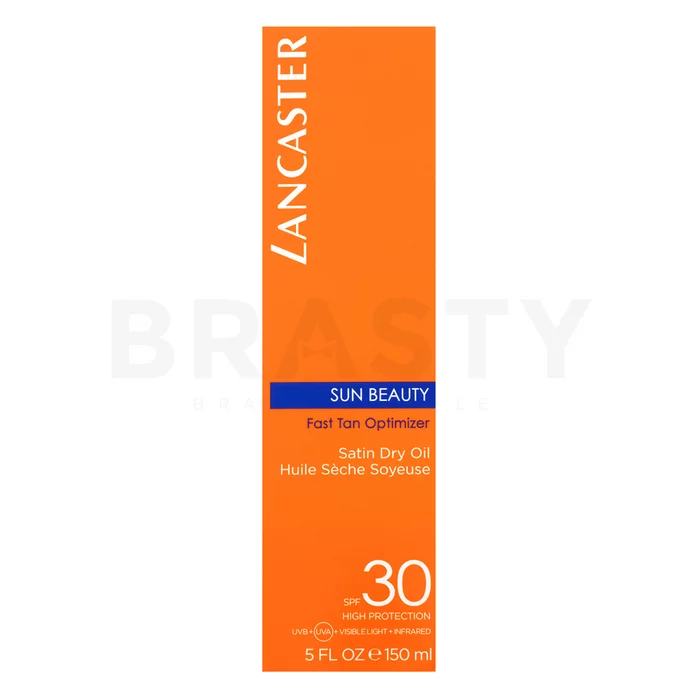 Lancaster Sun Beauty Satin Sheen Oil Fast Tan Optimizer SPF30 olio abbronzante per viso e corpo 150 ml