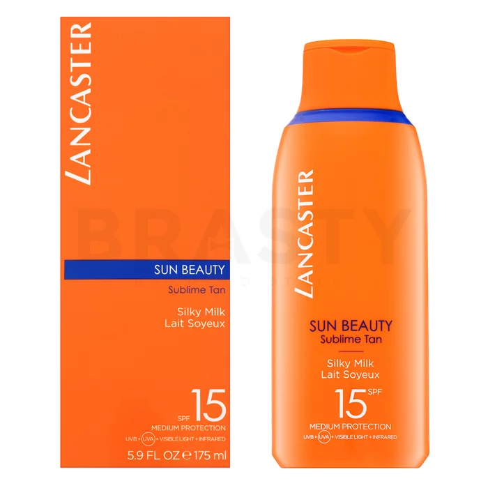 Lancaster Sun Beauty Silky Milk SPF15 mléko na opalování 175 ml