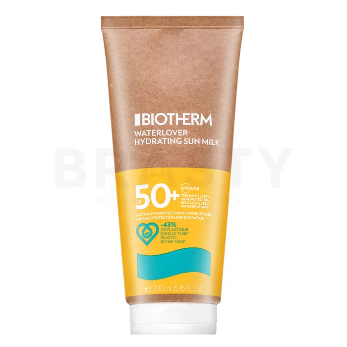 Biotherm Waterlover Hydrating Sun Milk SPF50+ mleczko do opalania o działaniu nawilżającym 200 ml