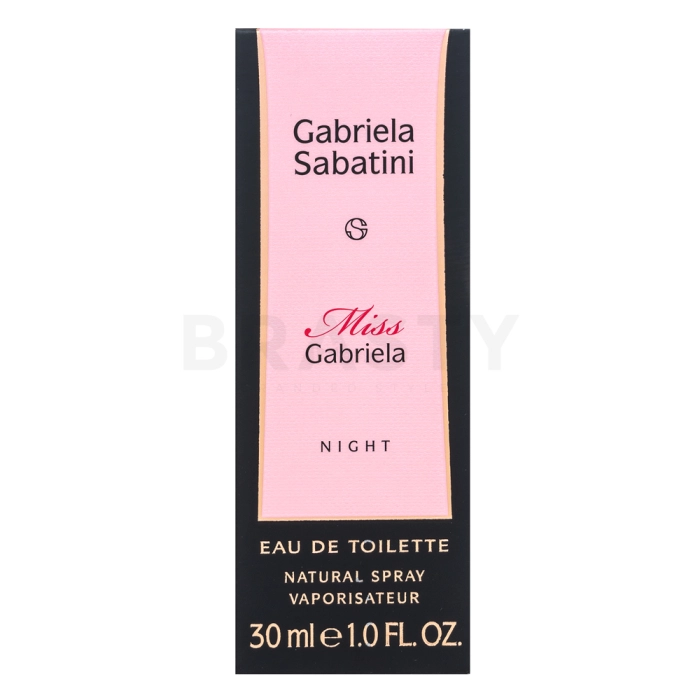 Gabriela Sabatini Miss Gabriela Night Eau de Toilette voor vrouwen 30 ml