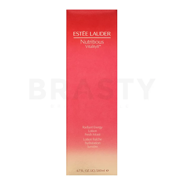 Estee Lauder Nutritious Vitality8 Radiant Energy Lotion čistící pleťová voda pro sjednocenou a rozjasněnou pleť 200 ml
