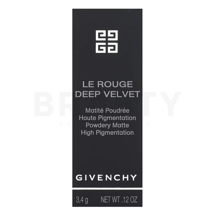 Givenchy Le Rouge Deep Velvet Lipstick rtěnka s matujícím účinkem 14 Rose Boise 3,4 g