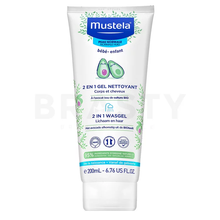 Mustela Bébé 2in1 Cleansing Gel čistící gel pro děti 200 ml
