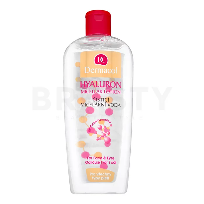 Dermacol Hyaluron Micellar Lotion odličovací micelární voda 400 ml