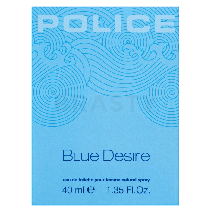 Police Blue Desire Eau de Toilette for women 40 ml