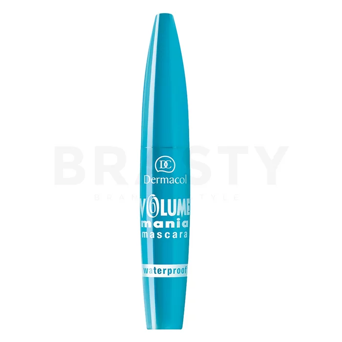 Dermacol Volume Mania Waterproof Mascara voděodolná řasenka pro prodloužení řas a objem Black 9 ml