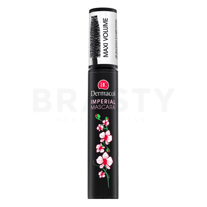 Dermacol Imperial Mascara řasenka pro prodloužení řas a objem Black 13 ml