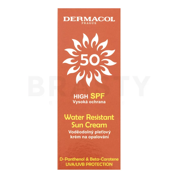 Dermacol Sun Water Resistant Sun Cream SPF50 krem do opalania 50 ml
