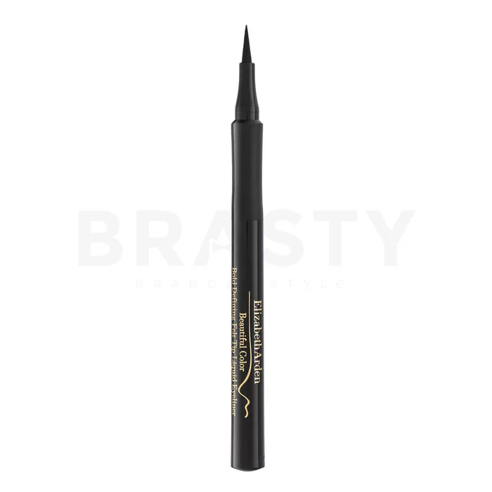 Elizabeth Arden Beautiful Color Bold Defining Felt Tip Liquid Eyeliner Black tekuté linky na oči 1,2 ml