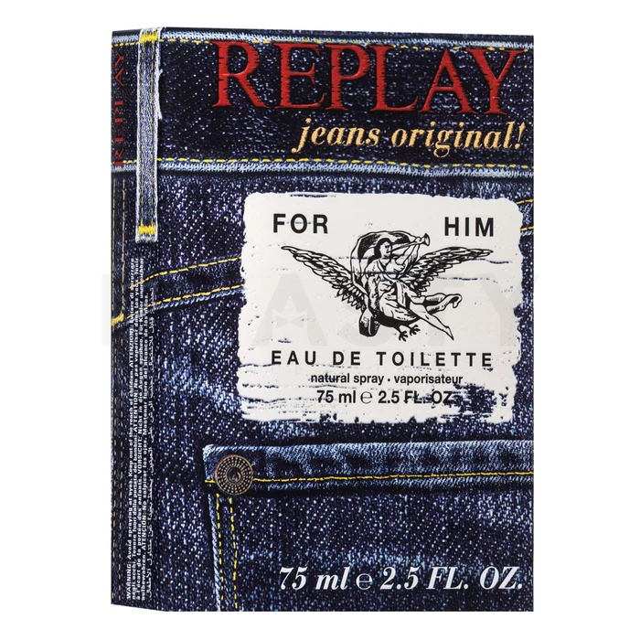 Replay Jeans Original! for Him toaletní voda pro muže 75 ml