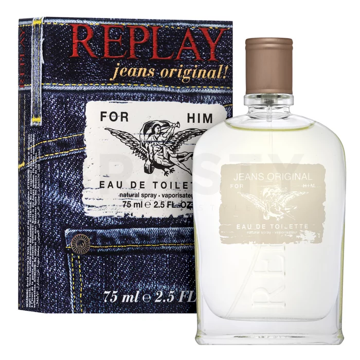 Replay Jeans Original! for Him toaletní voda pro muže 75 ml