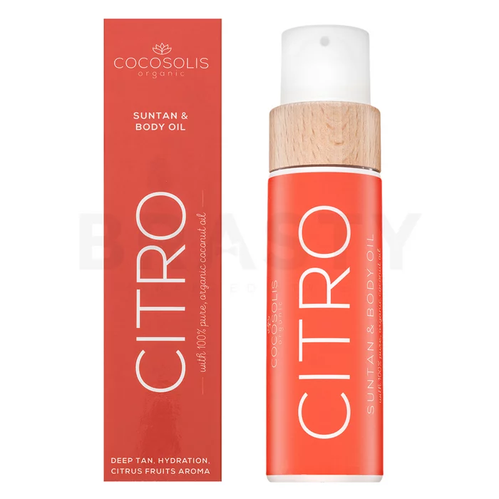 COCOSOLIS CITRO Suntan & Body Oil beschermende olie met hydraterend effect 110 ml