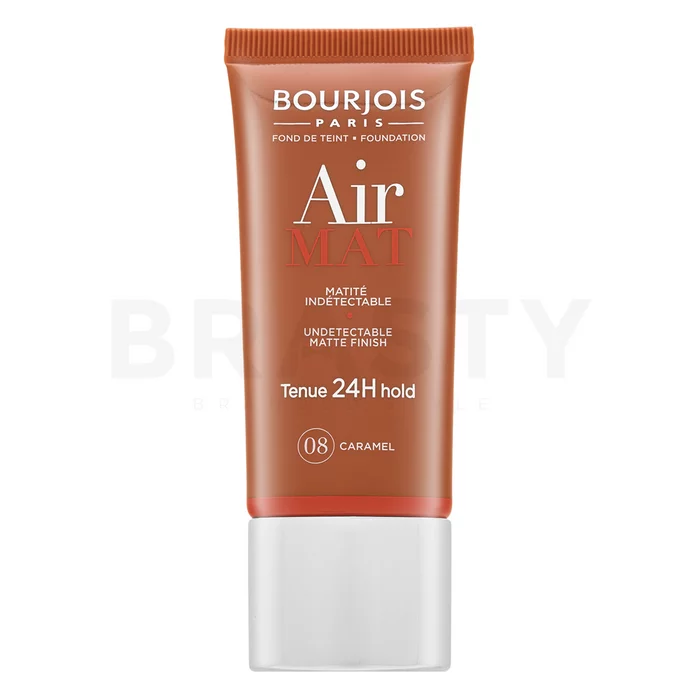 Bourjois Air Mat 24H Undetectable Matte Finish tekući make-up za mat efekt 08 Caramel 30 ml