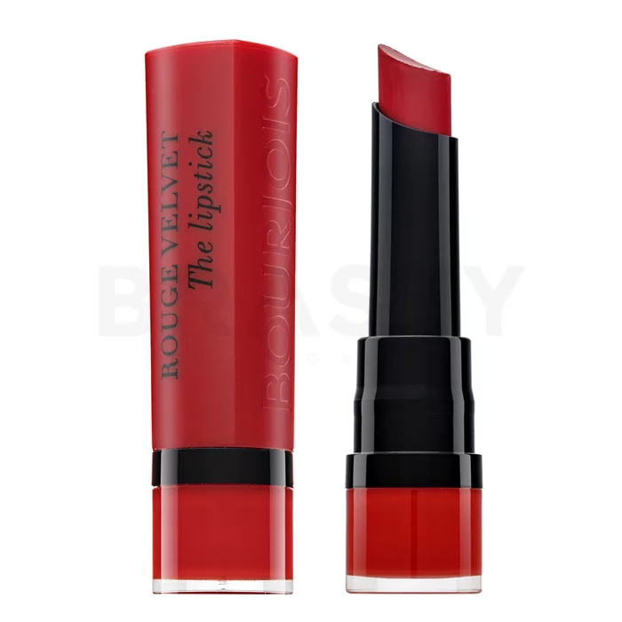 Bourjois Rouge Velvet The Lipstick langhoudende lippenstift voor een mat effect 08 Rubi's Cute 2,4 g
