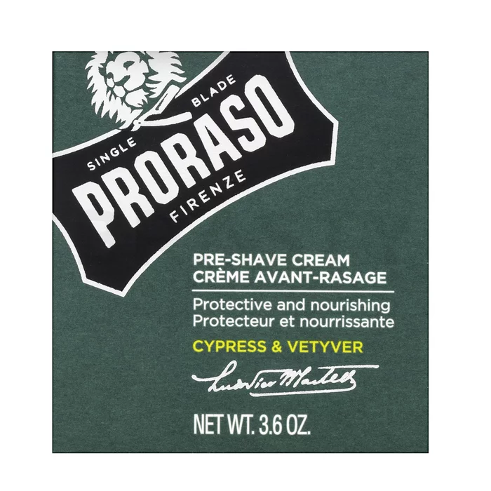 Proraso krém pred holením Cypress And Vetiver Pre-Shave Cream 100 ml