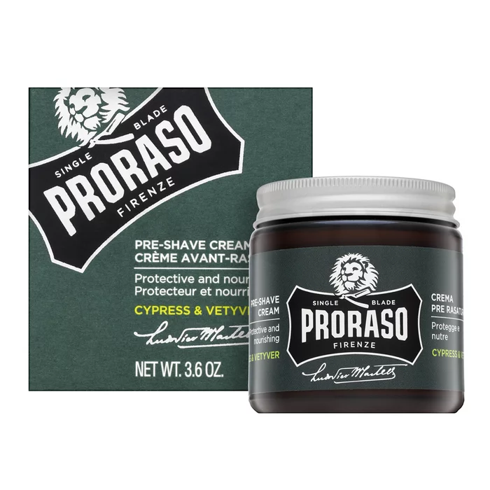 Proraso krém pred holením Cypress And Vetiver Pre-Shave Cream 100 ml