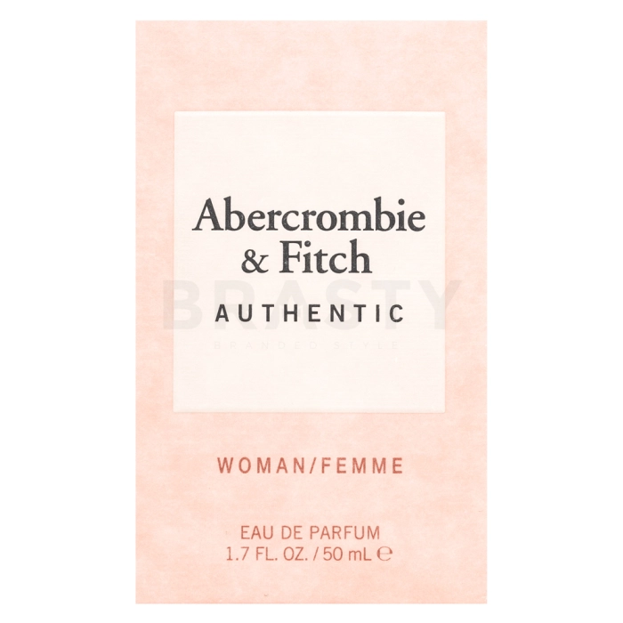 Abercrombie & Fitch Authentic Woman Eau de Parfum da donna 50 ml