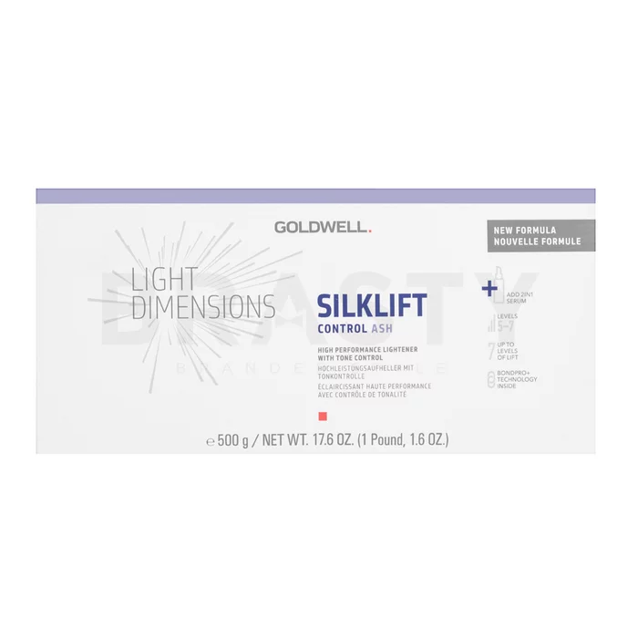 Goldwell Light Dimensions Silklift Control Ash profesionální melírovací barva 500 g