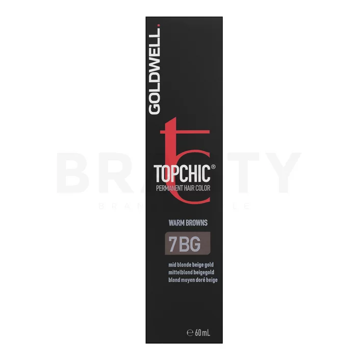 Goldwell Topchic Hair Color Professionelle permanente Haarfarbe 7BG 60 ml