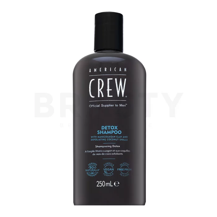 American Crew Detox Shampoo čisticí šampon s peelingovým účinkem 250 ml